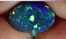 Australian Opal Doublet - Lightning Ridge Gem. ready to set