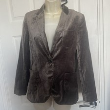 Zara Velvet Jacket Size S