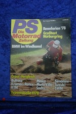 Ps Motorcycle Magazine 1/78