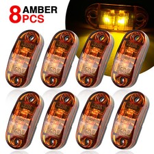 8 pcs LED Side Marker Lights