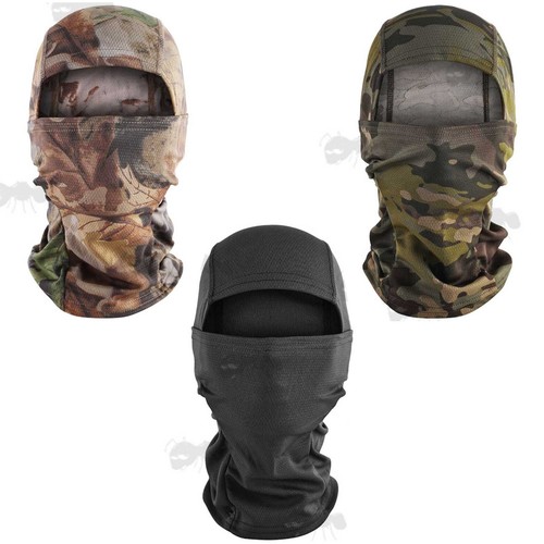 Open face hood balaclava - face,