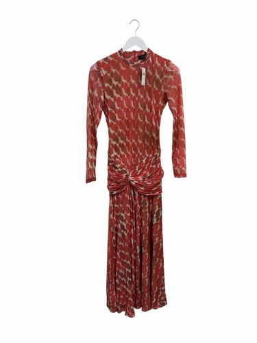 Bardot lea mesh dress printed - lea,