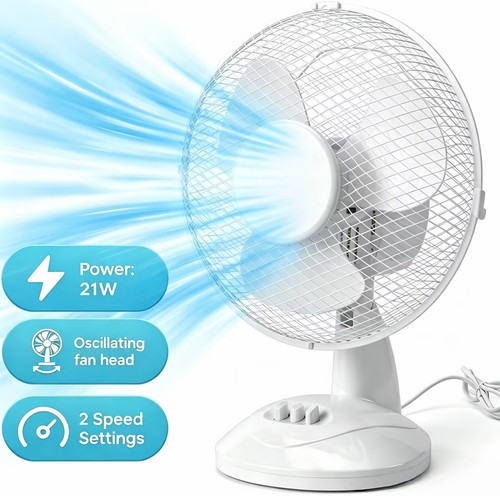 Inch desk fan - desk, portable