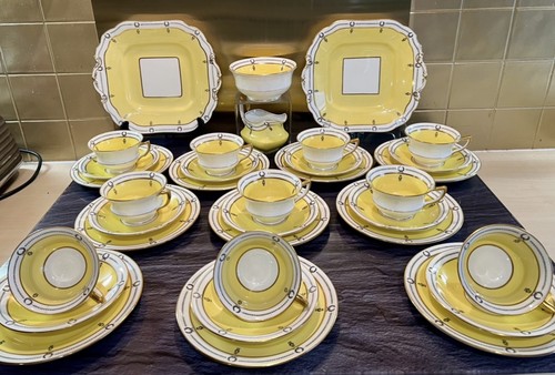 Art deco 1920s aynsley - deco, china