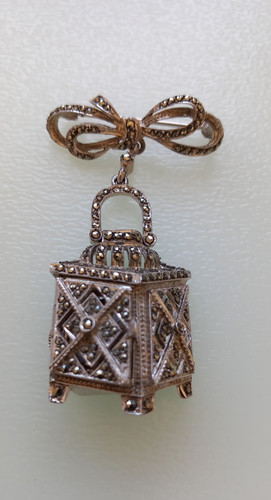 Vintage marcasite swiss watch - marcasite,