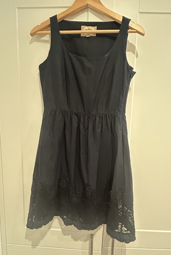 Avoca anthology black broderie - black,
