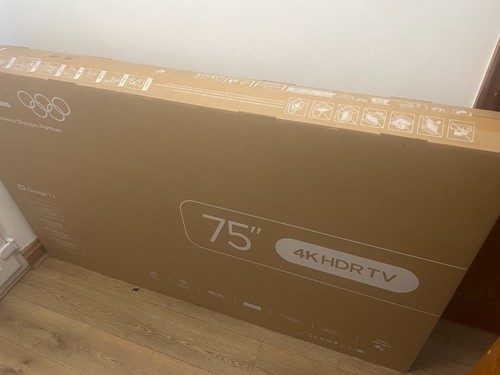 Brand new sealed tcl 75v6c - brand, 75v6c-uk