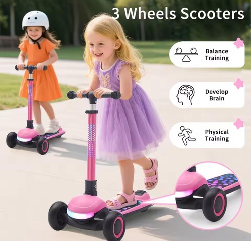 Kids wheel scooter - wheel, foldable
