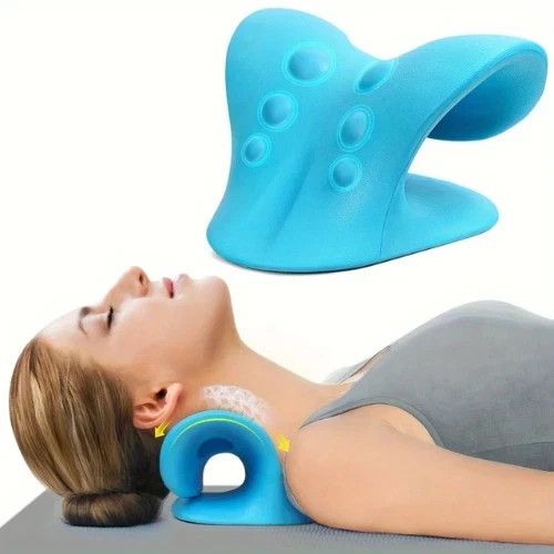 Neck traction pillow - traction,