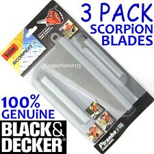 3 Black And Decker Scorpion Saw Blade Set X29991 Wood Plastic Metal KS890 KS880