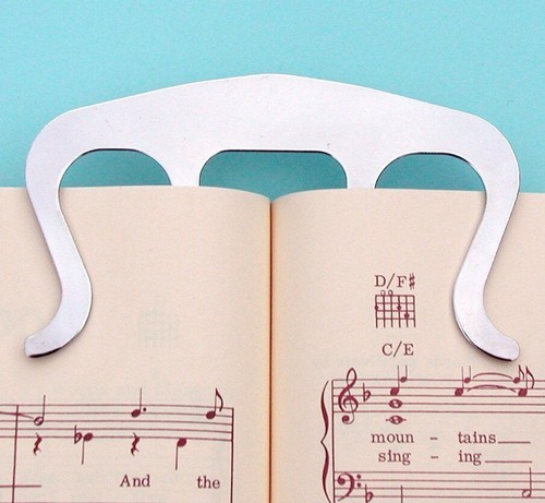 Music book clip - book, holder