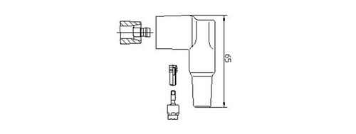 Ignition lead for mercedes - ignition,
