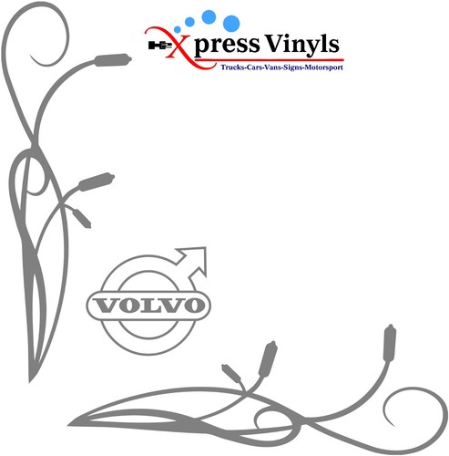 Volvo window decals - ., (5
