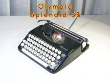 Working Typewriter Olympia
