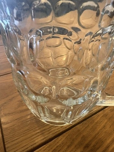 Vintage ravenhead glass pint - glass,