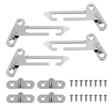 2 Pairs UPVC Window Restrictor