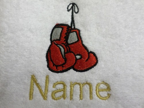 Hooded towel embroidered - hooded,