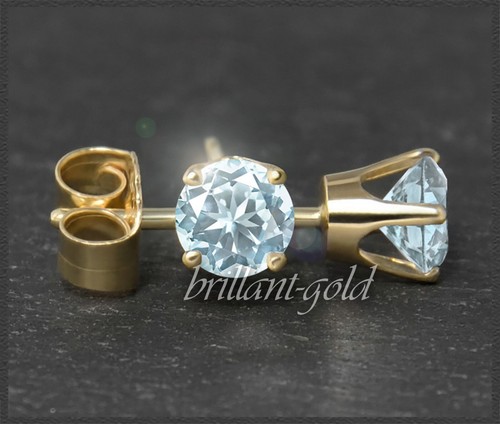 Stud earrings 585 gold - in,