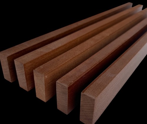 Solid oak slats - solid, wall