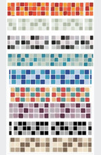 SELF ADHESIVE MOSAIC BORDER
