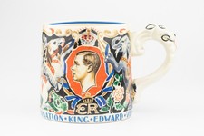 King Edward VIII Coronation Commemorative Mug Laura Knight 