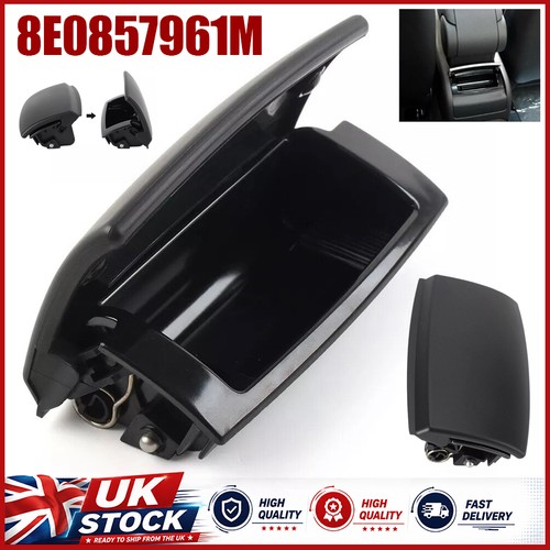 Black rear centre ashtray box - centre,