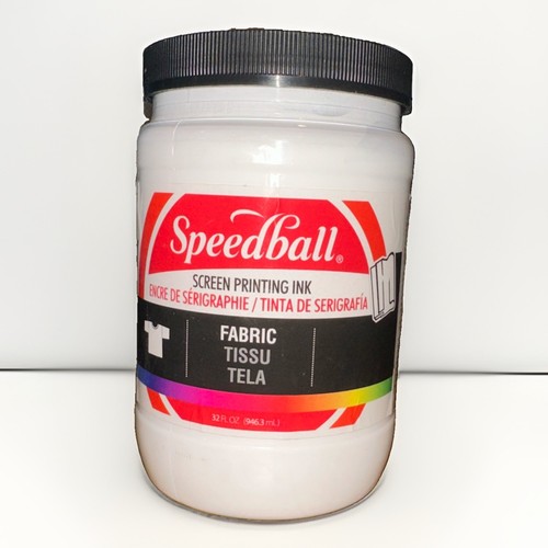 Speedball white fabric - speedball, screen