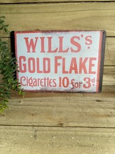 Wills Gold Flake Tobacco Steel