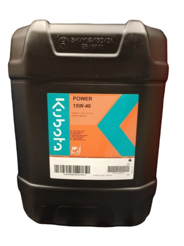 Kubota power engine oil - engine, 15w-40