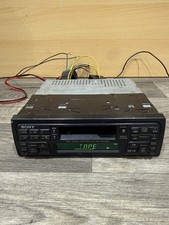 Sony Cassette Player Vintage 1 Din Radio Car XR-6459 Classic TESTED WORKING Blk