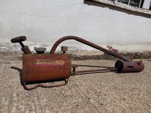 Vintage sheen flame - sheen, gun