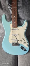 2005 Vintage V6 strat in blue