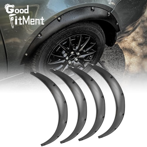 4pcs carbon fiber car flexible - 4pcs,