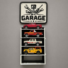 Diecast Car Display Shelf With