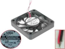 ADDA AD0605MB-GA0 Server Cooling Fan DC 5V 0.38A 60x60x10mm 2-Wire