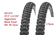 set of 2 x 27.5" Tyres