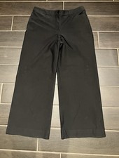 Lululemon City Sleek Utilitech Extra Wide Leg Pants Size 33 Black Women's 