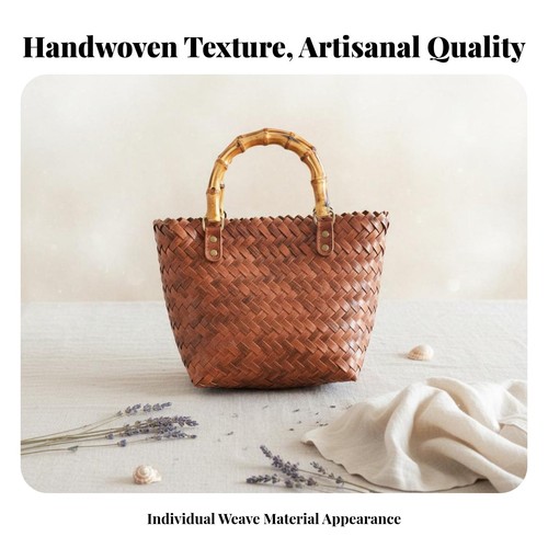 Imitation rattan hand basket - rattan,