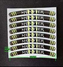Set of 8 REFLECTIVE MONSTER