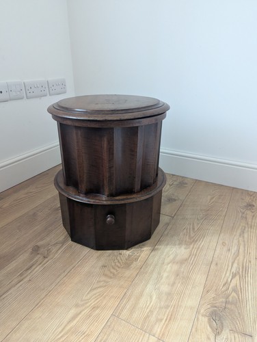 Antique mahogany cylinder - antique,