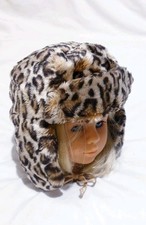 H&M Leopard Print FUR TRAPPER