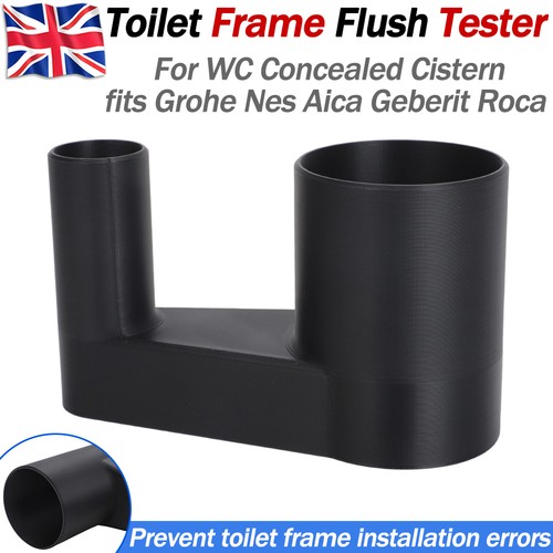 Toilet frame flush tester - frame,