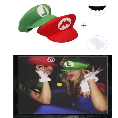 Hat super mario luigi bros - super,