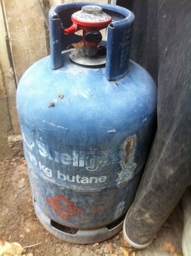 Empty shell gas bottle 15kg - empty,