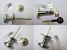 OVAL thumb turn  Bathroom Toilet Door Security Rack dead Star Lock mortice Bolt