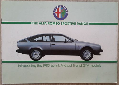 Alfa romeo sportive - romeo, brochure