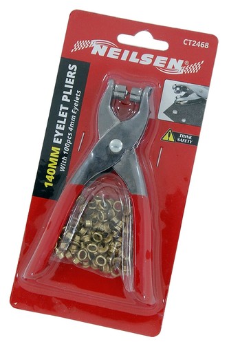 Leather eyelet pliers punch - eyelet,
