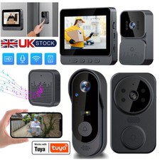 Wireless WiFi Video Doorbell Smart Phone Camera Door Bell Ring Intercom Security