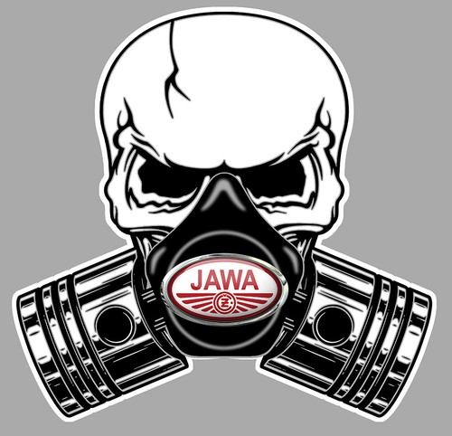 Jawa pistons skull - cz,