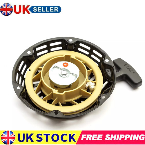 Black pull start cord - start,